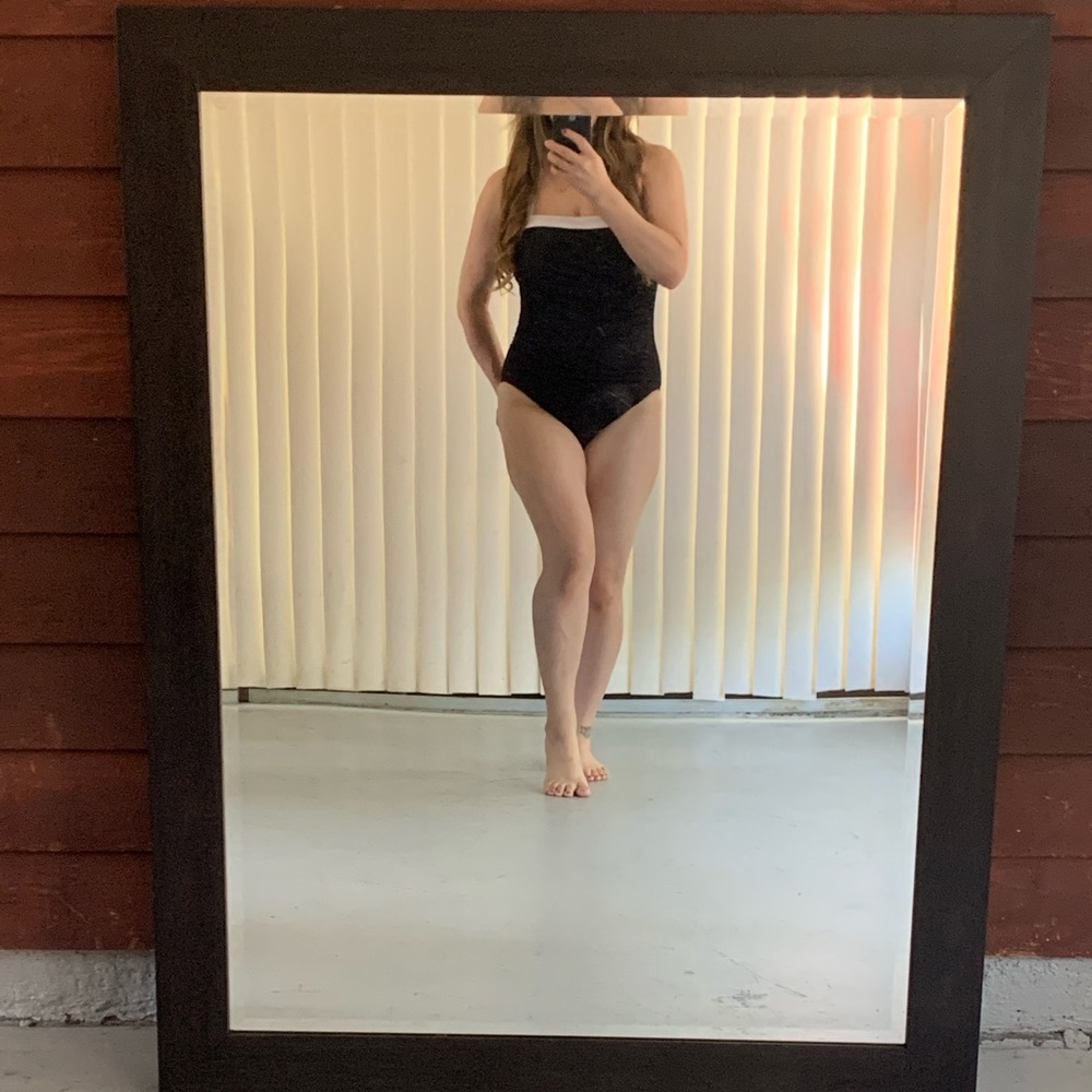 Ralph Lauren rouched retro style swimsuit